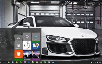 Audi R8 Theme Desktop