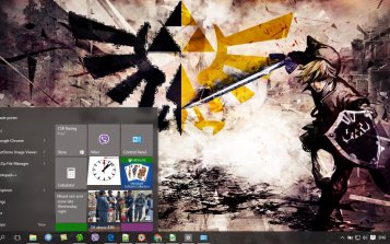 Triforce Theme Desktop