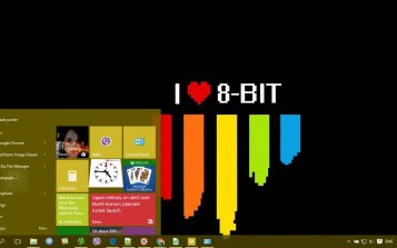 8 bit Theme Desktop