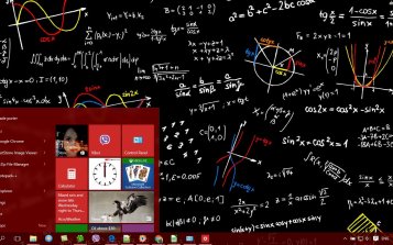 Math Theme Desktop