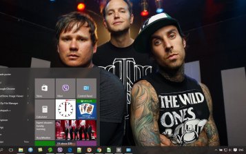 Blink 182 Theme Desktop