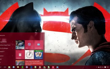 Batman v Superman Theme Desktop