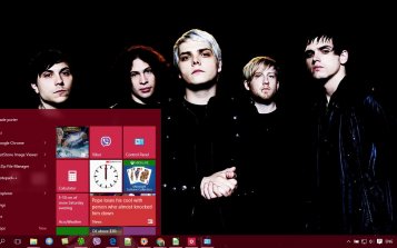 My Chemical Romance Theme Desktop