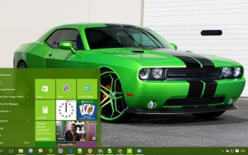 Dodge Challenger Theme Desktop