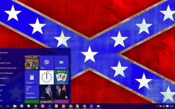 Confederate Flag Theme Desktop