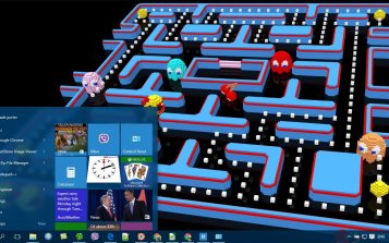 Pacman Theme Desktop