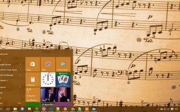 Music Notes Theme Desktop