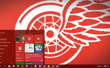 Detroit Red Wings Theme Desktop