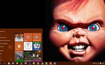 Chucky Theme Desktop
