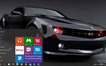 Camaro Theme Desktop