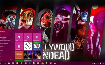 Hollywood Undead Theme Desktop