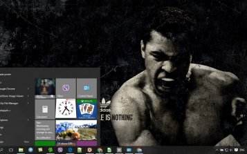 Muhammad Ali Theme Desktop