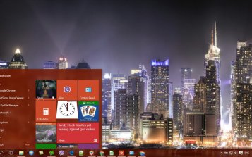 Skyline Theme Desktop