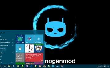 CyanogenMod Theme Desktop