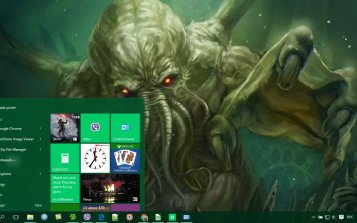 Cthulhu Theme Desktop