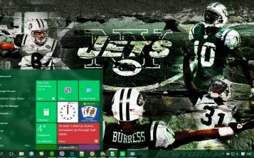 New York Jets Theme Desktop