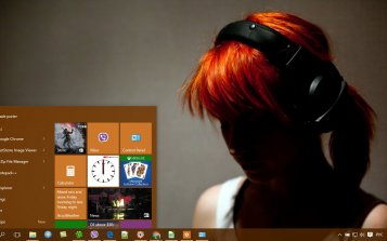 Paramore Theme Desktop