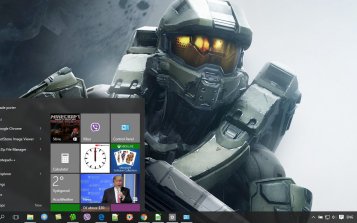 Master Chief Theme Desktop