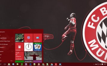 FC Bayern Munich Theme Desktop