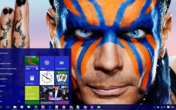 Jeff Hardy Theme Desktop
