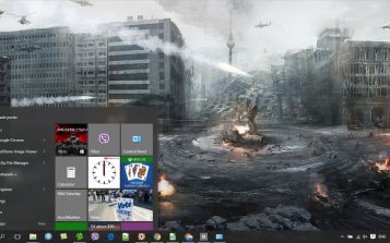 War Theme Desktop