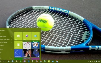 Tennis Theme Desktop