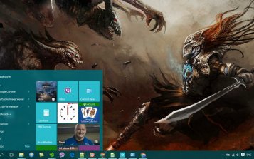 Warrior Theme Desktop