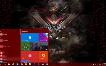 Reaper (Overwatch) Theme Desktop