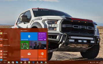 Ford F-150 Theme Desktop