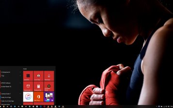 Sport Girl Theme Desktop