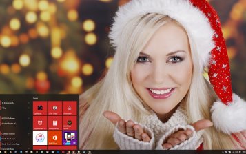 Christmas Girls Theme Desktop