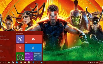 Thor: Ragnarok Theme Desktop