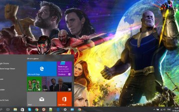 Avengers: Infinity War Theme Desktop