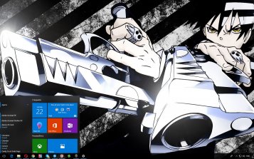 Death the Kid Theme Desktop