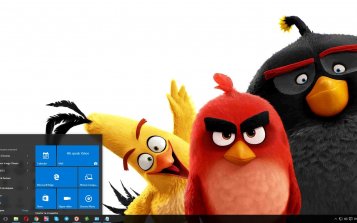 The Angry Birds Movie Theme Desktop