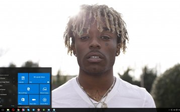 Lil Uzi Vert Theme Desktop