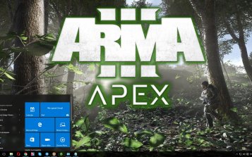 ArmA 3: Apex Theme Desktop