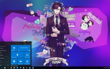 Mystic Messenger Theme Desktop