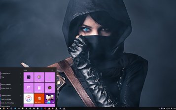 Cosplay Girls Theme Desktop