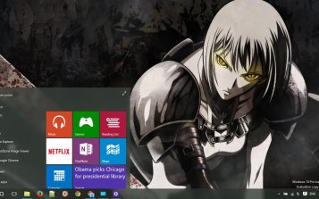 Claymore Theme Desktop