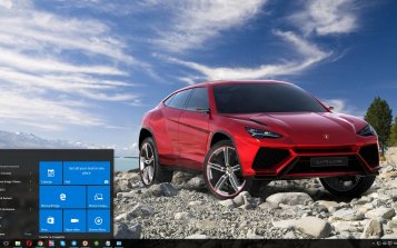 Lamborghini Urus Theme Desktop