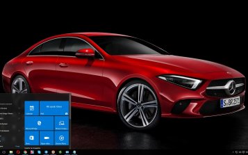 Mercedes CLS 2018 Theme Desktop