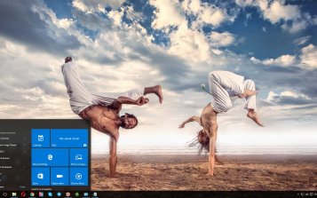 Capoeira Theme Desktop