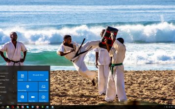 Karate Theme Desktop