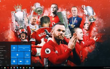 Manchester United Theme Desktop