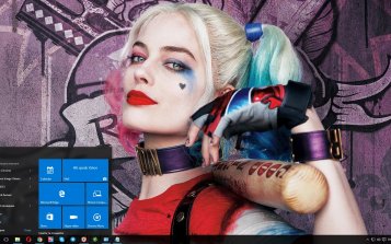Harley Quinn (Margot Robbie) Theme Desktop