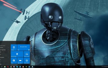 K-2SO Theme Desktop