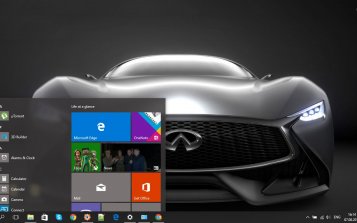 Infiniti Theme Desktop