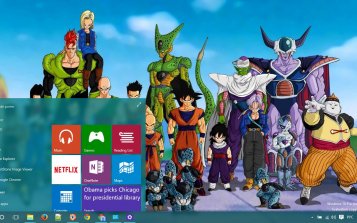 Dragon Ball Z Theme Desktop