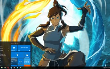 Korra Theme Desktop